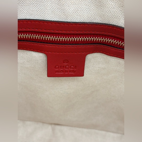 Gucci Nice Microguccissima Bag - Red - Picture 12 of 14